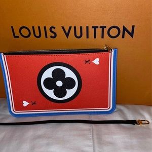 AUTHENTIC LOUIS VUITTON Game Wristlet Pouch